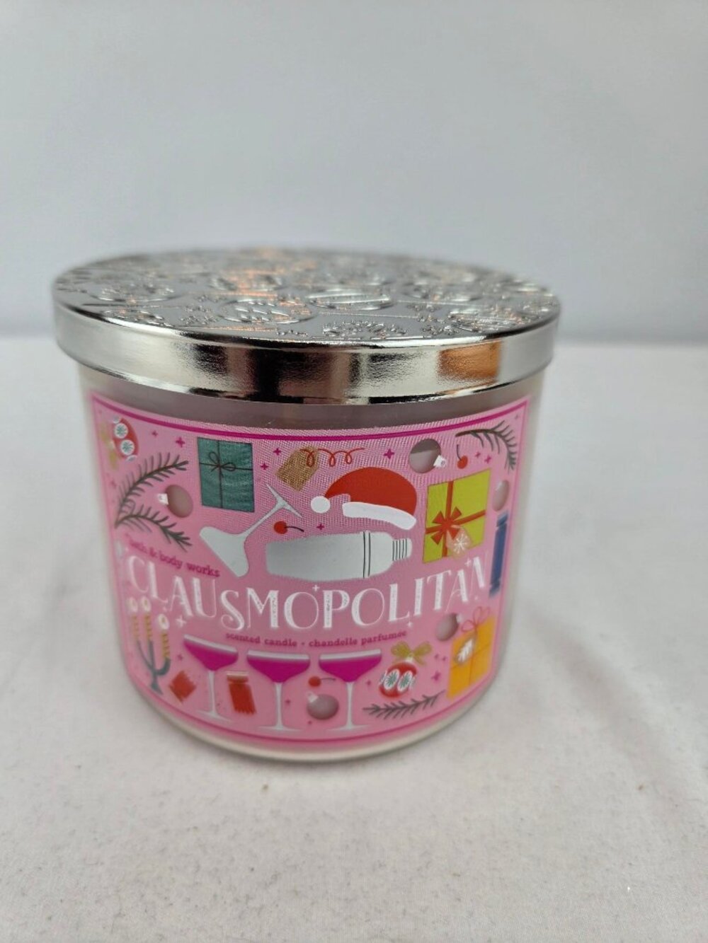 Bath & Body Works Clausmopolitan 3-Wick Candle 14.5 oz NEW
